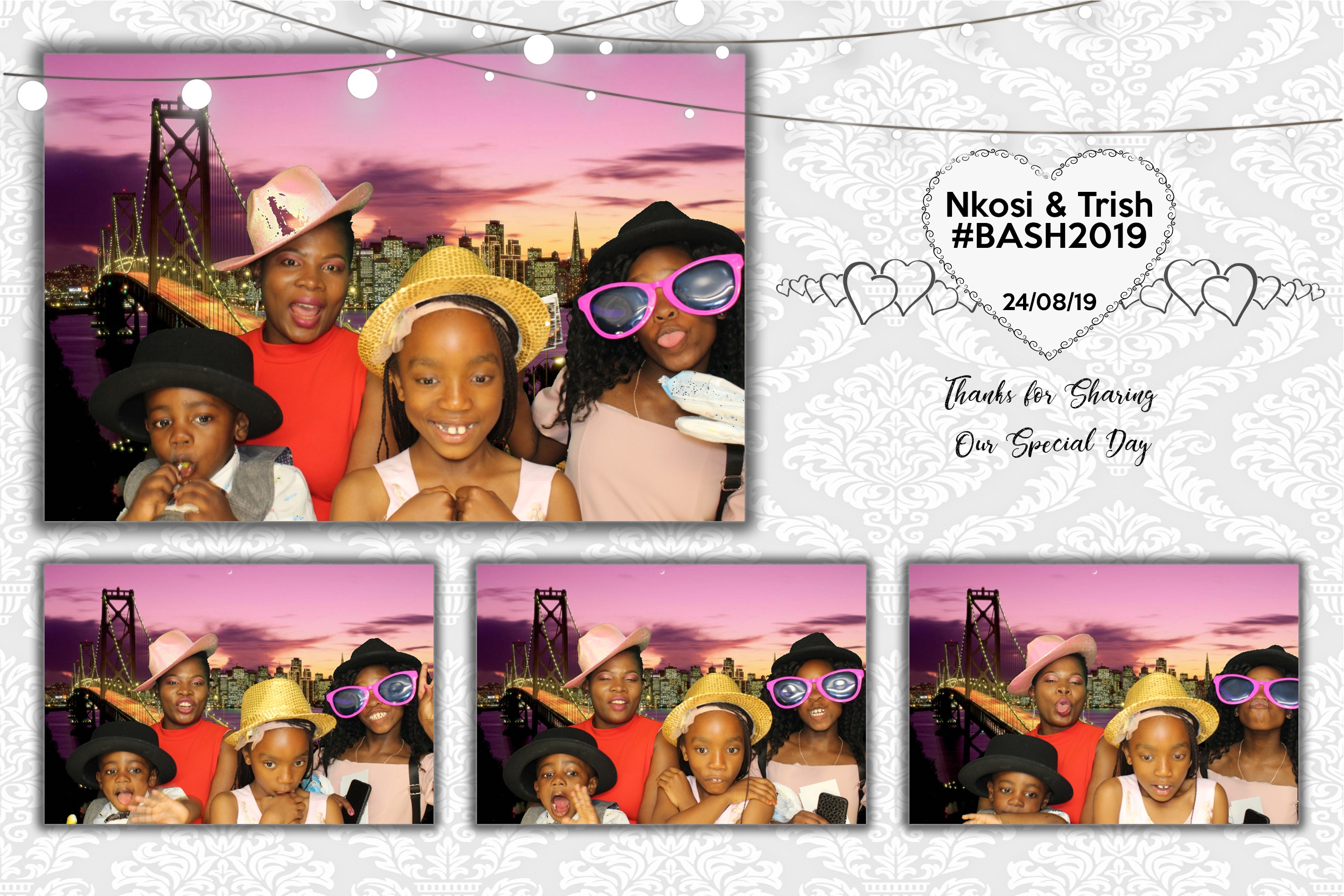 Nkosi & Trish's Wedding  | View more photos from the event at images.mobile-photo-booth.com/u/MobilePhotoBoothUK/Nkosi-Trishs-Wedding